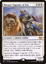 Ranger-Captain of Eos (21), Modern Horizons — Magic card price