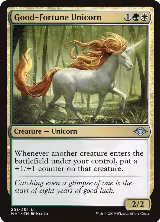 Good-Fortune Unicorn (201) — card price