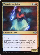 Thundering Djinn (215) — card price