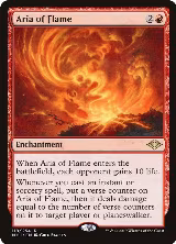 Aria of Flame (118) — card price