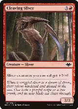 Cleaving Sliver (121) — card price