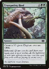 Trumpeting Herd (187) — card price