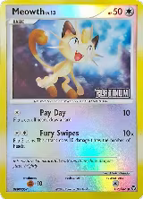 Meowth - 106/146 [Platinum] (106/146), Burger King Promos — Pokémon card price
