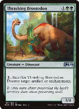 Thrashing Brontodon (197) — card price