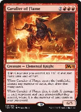 Cavalier of Flame (125) — card price