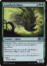 Gnarlback Rhino (300) — card price