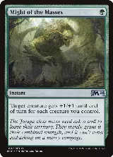 Might of the Masses (182) — card price