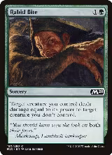 Rabid Bite (190) — card price