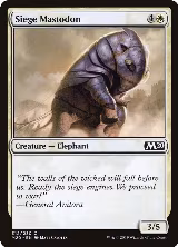 Siege Mastodon (312) — card price