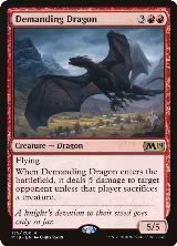 Demanding Dragon (135) — card price