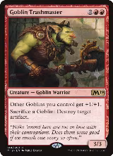 Goblin Trashmaster (144), Promo Pack: Core Set 2020 — Magic card price