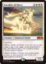 Cavalier of Dawn (10), Promo Pack: Core Set 2020 — Magic card price