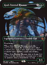 God-Eternal Rhonas (SDCC 2019 Exclusive) (163), Media Promos — Magic card price