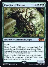 Cavalier of Thorns (167), Prerelease Cards — Magic card price