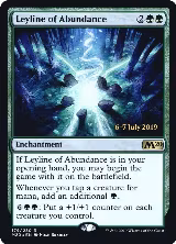 Leyline of Abundance (179), Prerelease Cards — Magic card price