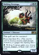 Shifting Ceratops (194), Prerelease Cards — Magic card price
