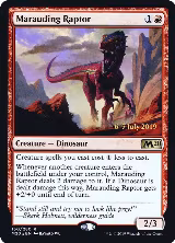 Marauding Raptor (150), Prerelease Cards — Magic card price