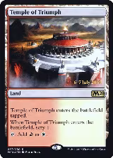 Temple of Triumph (M20) (257), Prerelease Cards — Magic card price