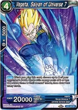 Vegeta, Saiyan of Universe 7 (XD1-02), Assault of the Saiyans — DB Super card price