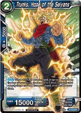 Trunks, Hope of the Saiyans (Series 7 Super Dash Pack) (P-135) — card price