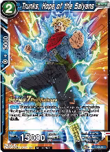 Trunks, Hope of the Saiyans (Alt Art) (P-135) — card price