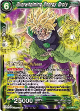 Overwhelming Energy Broly (Alt Art) (P-136), Promotion Cards — DB Super card price