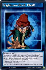 Nightmare Sonic Blast! (SS03-ENAS2) — card price