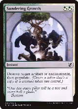 Sundering Growth (203) — card price