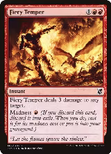 Fiery Temper (142) — card price