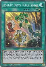 Boot-Up Order - Gear Charge (FIGA-EN003) — card price