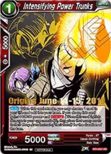 Intensifying Power Trunks (Origins 2019) (BT4-012_PR), Tournament Promotion Cards — DB Super card price