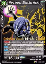 Haru Haru, Attacker Majin (Origins 2019) (BT3-120_PR), Tournament Promotion Cards — DB Super card price