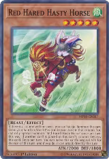 Red Hared Hasty Horse (MP19-EN017) — card price
