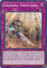 Crusadia Vanguard (MP19-EN128), 2019 Gold Sarcophagus Tin Mega Pack — Yu-Gi-Oh! card price