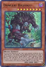 Danger! Bigfoot! (MP19-EN136), 2019 Gold Sarcophagus Tin Mega Pack — Yu-Gi-Oh! card price