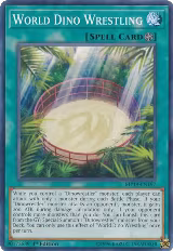 World Dino Wrestling (MP19-EN197), 2019 Gold Sarcophagus Tin Mega Pack — Yu-Gi-Oh! card price