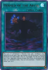 Herald of the Abyss (MP19-EN201), 2019 Gold Sarcophagus Tin Mega Pack — Yu-Gi-Oh! card price