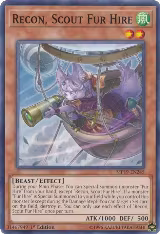 Recon, Scout Fur Hire (MP19-EN245), 2019 Gold Sarcophagus Tin Mega Pack — Yu-Gi-Oh! card price