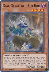 Seal, Strategist Fur Hire (MP19-EN248), 2019 Gold Sarcophagus Tin Mega Pack — Yu-Gi-Oh! card price