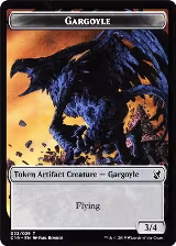 Gargoyle // Egg Double-Sided Token (22 // 16) — card price