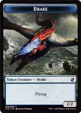 Drake // Human Double-Sided Token (8 // 3) — card price