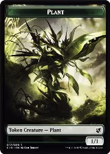 Plant // Snake Double-Sided Token (17 // 20) — card price