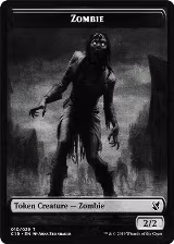 Zombie (010) // Zombie (011) Double-Sided Token (10 // 11) — card price