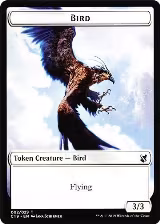 Bird (002) // Sculpture Double-Sided Token (2 // 24) — card price