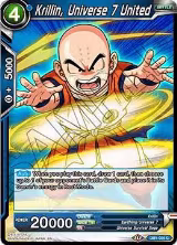 Krillin, Universe 7 United (DB1-025) — card price
