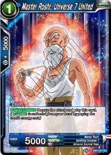 Master Roshi, Universe 7 United (DB1-027) — card price