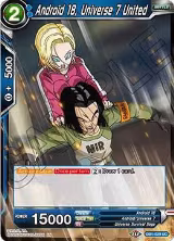 Android 18, Universe 7 United (DB1-029) — card price