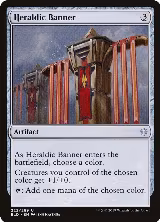 Heraldic Banner (222), Throne of Eldraine — Magic card price