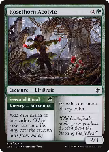Rosethorn Acolyte (174) — card price