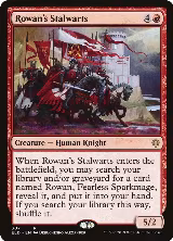 Rowan's Stalwarts (307) — card price